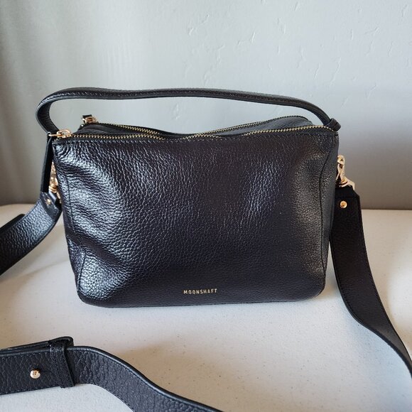 Moonshaft Dual Zip Crossbody "EUC" - Picture 2 of 16